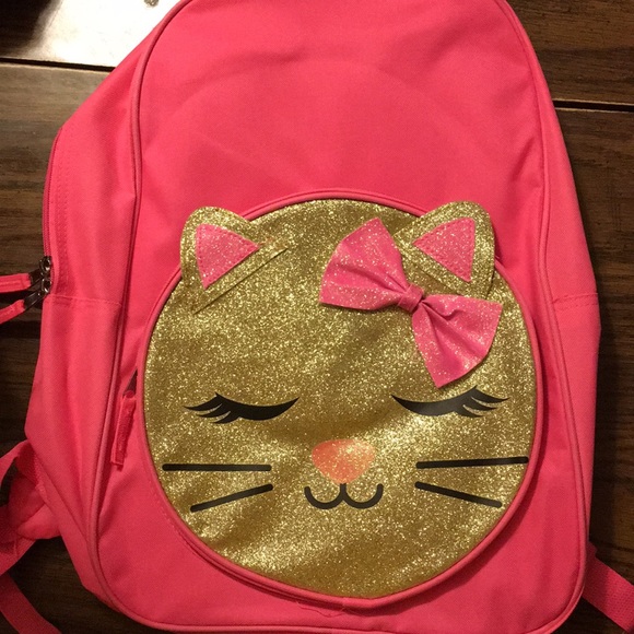 Other - Pink adorable kitty backpack gorgeous new with